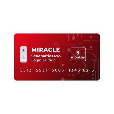 Miracle Schematics Pro Login Edition 3 meses 