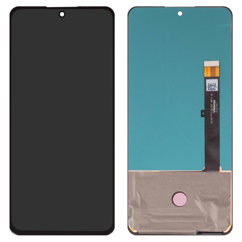 Pantalla LCD puede usarse con ZTE Blade V40 Pro, Blade V40s, negro, sin marco, original vidrio reemplazado 