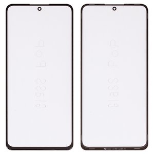 Vidrio de carcasa G+OCA PRO puede usarse con Xiaomi Redmi Note 11 Pro 5G, con película OCA, negro
