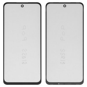 Vidrio de carcasa G+OCA PRO puede usarse con Motorola Moto G32, Moto G62 5G, Moto G73 XT2237, con película OCA, negro