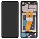Pantalla LCD puede usarse con Samsung A055 Galaxy A05, negro, con marco, High Copy
