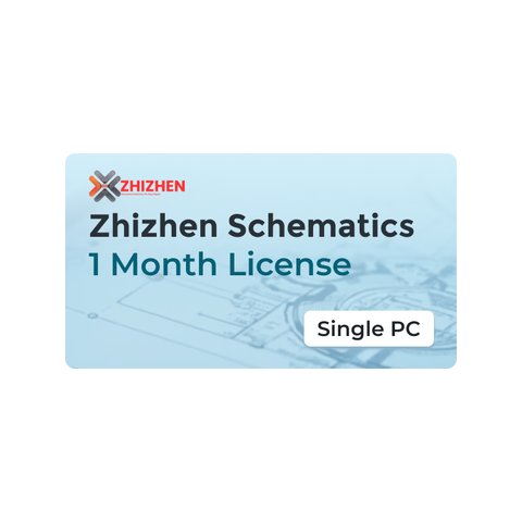 Licencia Zhizhen Schematics 1 ordenador 1 mes 