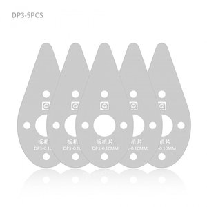 Herramienta para levantar pantalla, cristal táctil Amaoe DP3, espátula metálica, 5 uds.