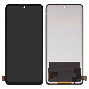 Pantalla LCD puede usarse con Xiaomi Redmi Note 14 4G, negro, sin marco, Copy, TFT , 161.5mm, 24117RN76E, EU version