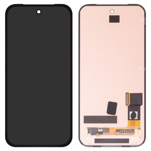 Pantalla LCD puede usarse con Google Pixel 9a, negro, sin marco, Original PRC , GXQ96, GTF7P, G3Y12