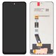 Pantalla LCD puede usarse con Motorola Moto G55, negro, sin marco, High Copy