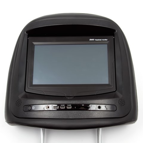 Подголовник с 7" сенсорным TFT ЖК монитором и DVD плеером