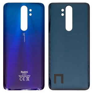 Задняя панель корпуса для Xiaomi Redmi Note 8 Pro, синяя, M1906G7I, M1906G7G