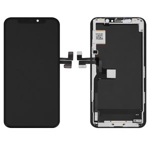 Дисплей для iPhone 11 Pro, чорний, з рамкою, High Copy, OLED , GW OEM soft