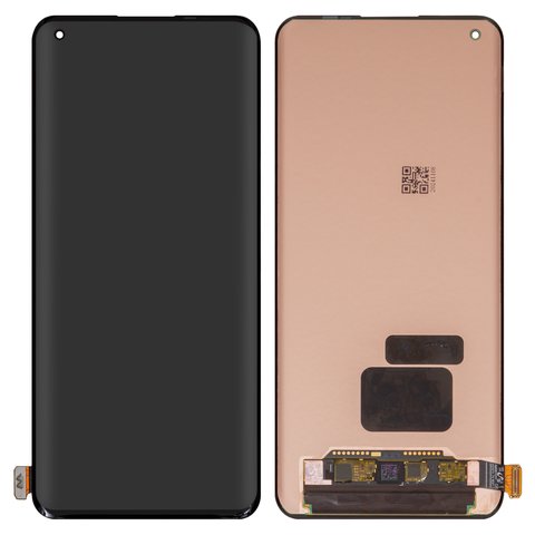 Дисплей для OnePlus 10 Pro; Oppo Find X5 Pro, чорний, без рамки, Original PRC
