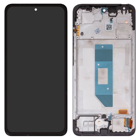 Дисплей для Xiaomi Redmi Note 14 4G, чорний, з рамкою, Original PRC , 161.5mm, 24117RN76E, EU version