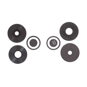 Стекло камеры для Xiaomi Poco M6 4G, Redmi 13, черное, без рамки, комплект 3 шт.