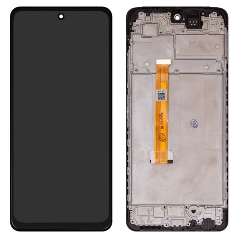 Дисплей для Oppo A40, чорний, з рамкою, High Copy