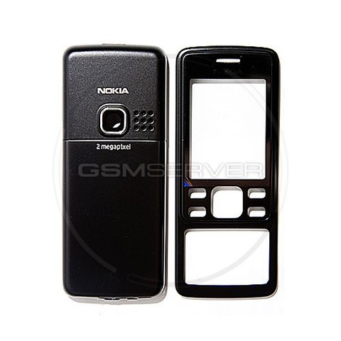 Корпус для Nokia 6300, High Copy, чорний