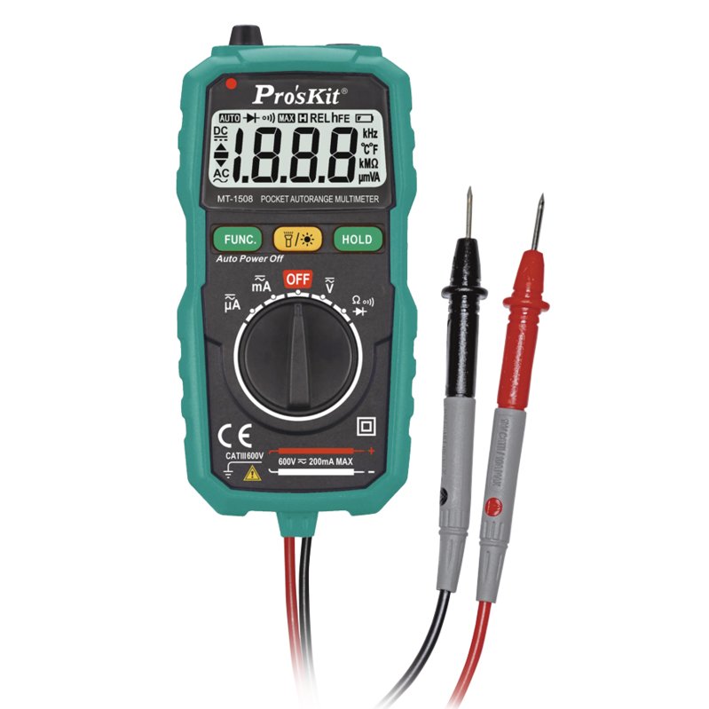 Цифровий мультиметр ProsKit MT-1508 Зображення 1