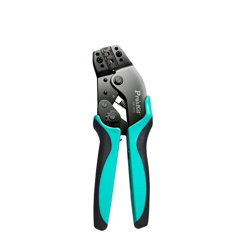 Кримпер ProsKit CP-751C для изолированных гаечных клемм и втулочных наконечников Изображение 1