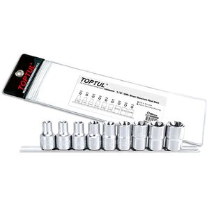 Набор головок TORX 1 2" TOPTUL GAAG0901