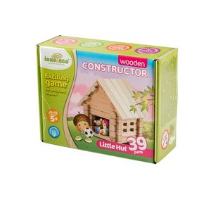 Juego de construcción IGROTECO "Casa rústica"