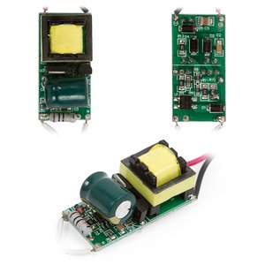 Driver (circuito) con atenuador para lámparas LED 5-7 W 85V-265V 50/60 Hz con aislamiento galvánico Driver (circuito) con atenuador para lámparas LED 5-7 W 85V-265V 50/60 Hz con aislamiento galvánico